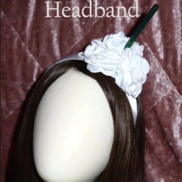 Headband coffee starbucks whip cream ice cream Halloween costume food girl adult - Picture 1 of 4